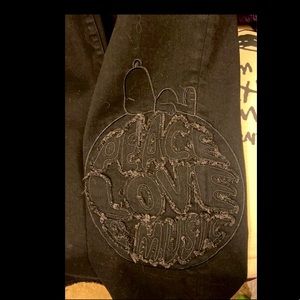 Black jeans Snoopy Iceberg new size 27